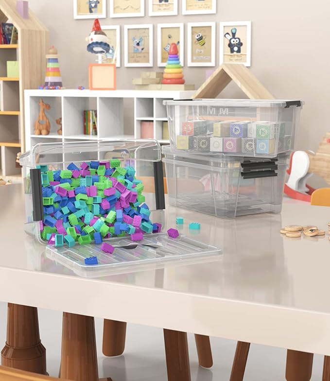 WYT Clear Storage Latch Bins - Image 7