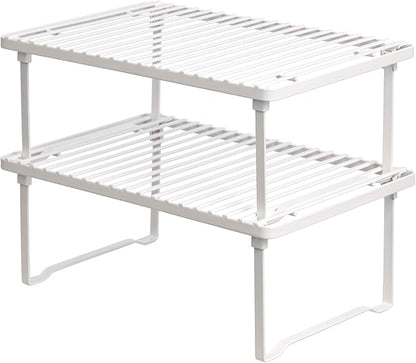 Amazon Basics Stackable Metal Kitchen Storage Shelves by AmazonBasics