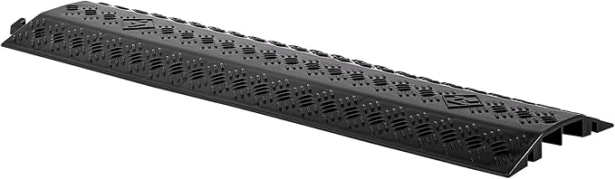 VEVOR 1 Pack Drop Over Cable Cover, 2 Channel Heavy Duty Cable Hose Protector - Image 9