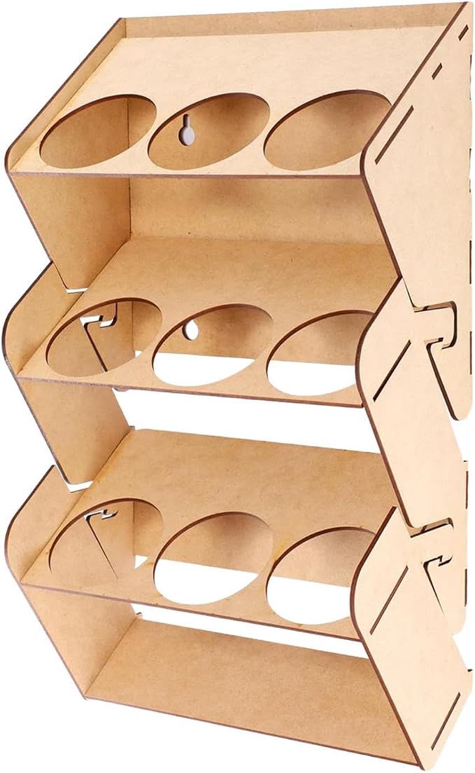 Generic Spray Can Holder Storage Rack Workspace Premium Professional Wood Wall - Image 6