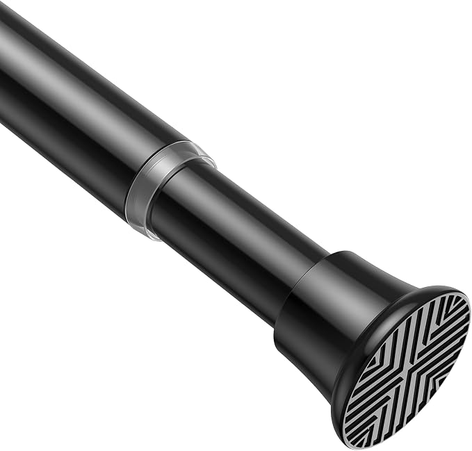 AIZESI Tension Rod 24 to 46 Inch, Adjustable Spring Tension Rod No Drilling by AIZESITENSIONROD
