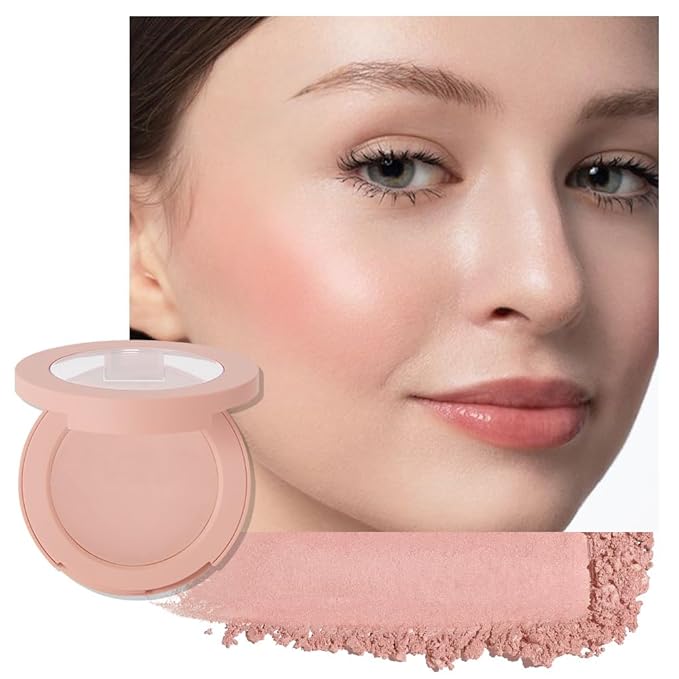 Blush for Cheeks, Lightweight, Fade and Transfer-Resistant, Effortless Matte by Buyitnow