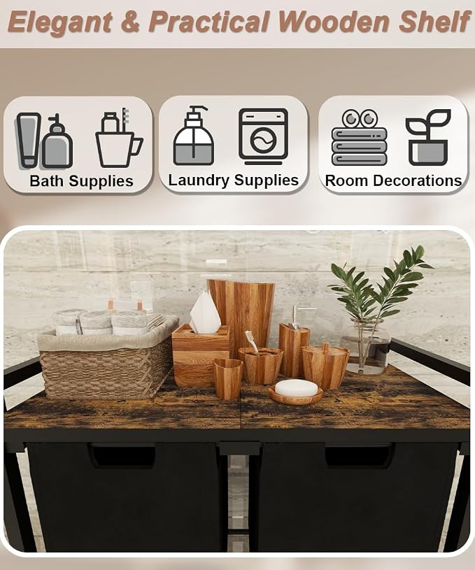 12 x 2 Gal Large Laundry Hamper - Image 3