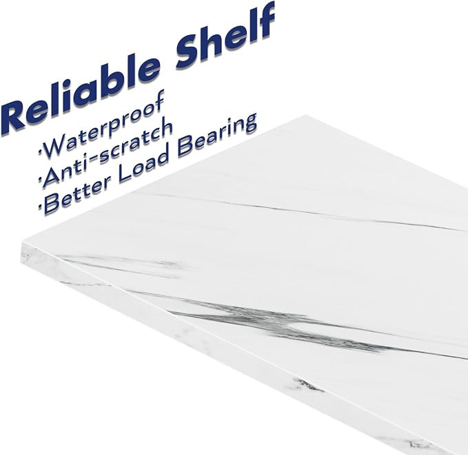 NUMENN Bookshelf, 5 Tier Freestanding Shelving Unit, Falling Prevention Baffle - Image 7