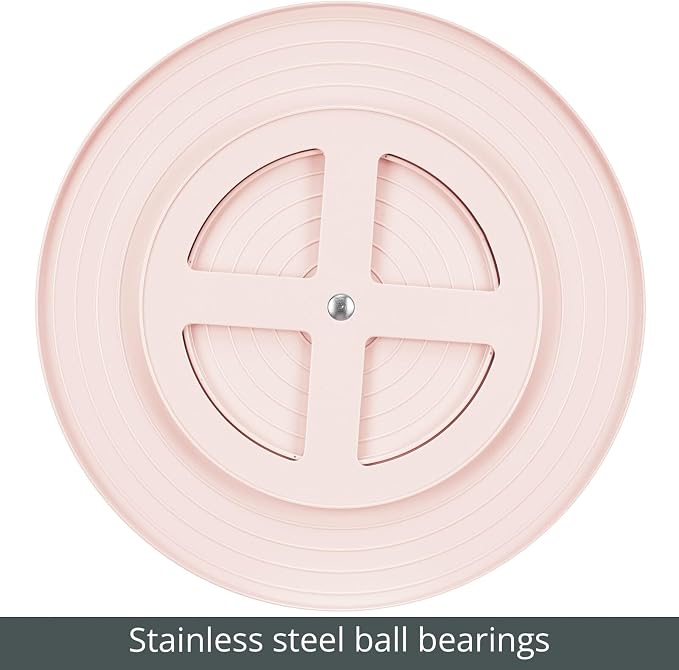 mDesign Plastic Lazy Susan Round Turntable Storage Tray - Image 7