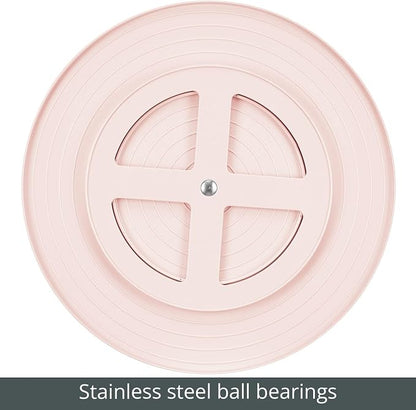 mDesign Plastic Lazy Susan Round Turntable Storage Tray - Image 7