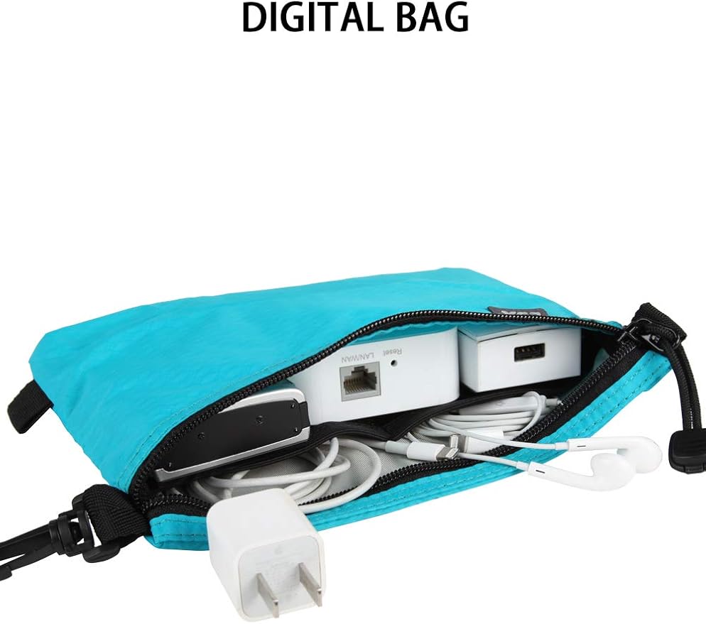 GOX Travel Toiletry Bag, Carry On Small Zipper Pouch, Cosmetic Kit Makeup - Image 5