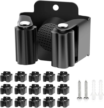 Verdenu 15 Pack Broom Holder Wall Mount, Mop and Broom Holder Wall Mount by Verdenu