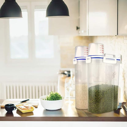 Uppetly Rice Airtight Dry Food Storage Containers, BPA Free Plastic Sealed - Image 8