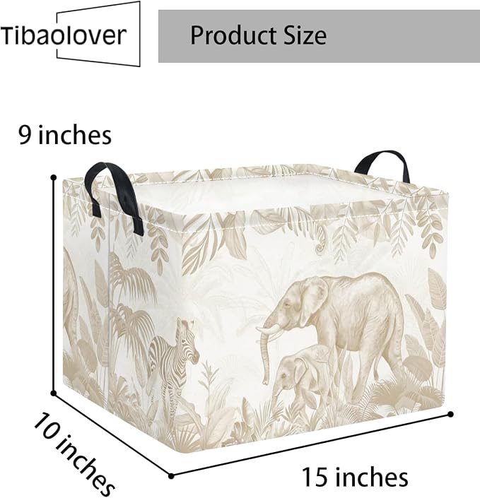 Rectangular Baby Kids Storage Basket - Image 2