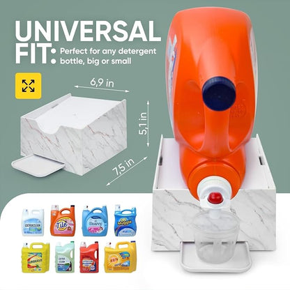 Skywin TidyFriend No-Spill Liquid Laundry Detergent Dispenser Holder, Laundry - Image 3