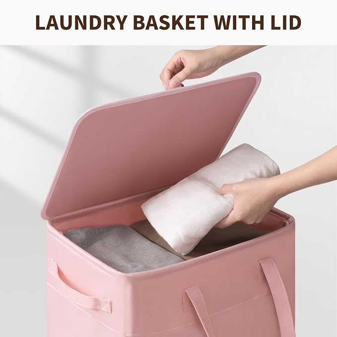 Goodpick 75L Rolling Laundry Basket - Image 4