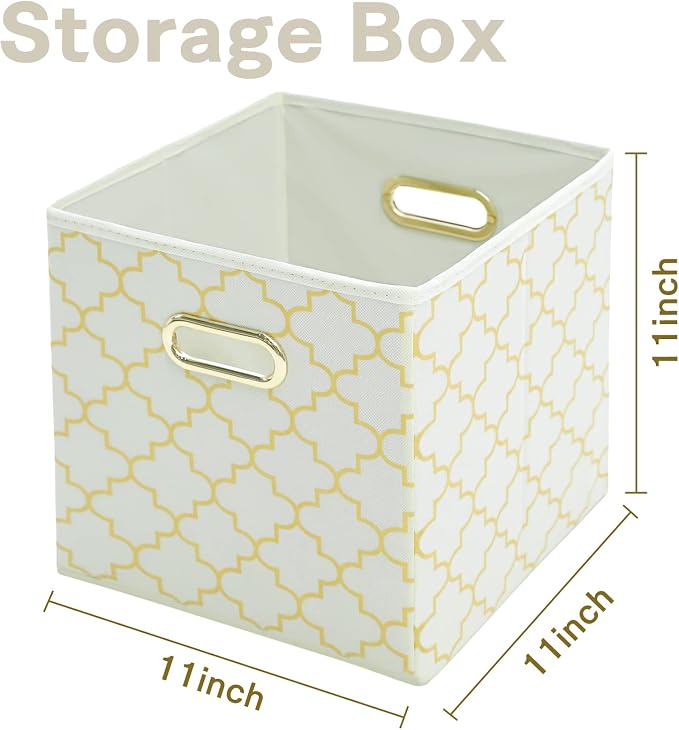 Fabric Cloth Storage Bins, Fabric Cube Organizer - Image 2