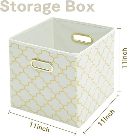 Fabric Cloth Storage Bins, Fabric Cube Organizer - Image 2
