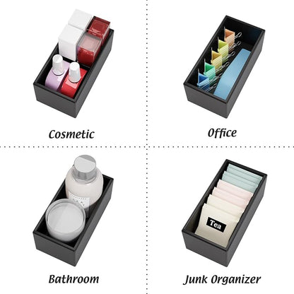 Black Bamboo Drawer Organizer - Image 7