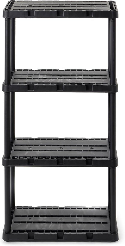 Gracious Living Light Duty Storage Shelves, Knect-A-Shelf 4-Shelf Ventilated by GraciousLiving