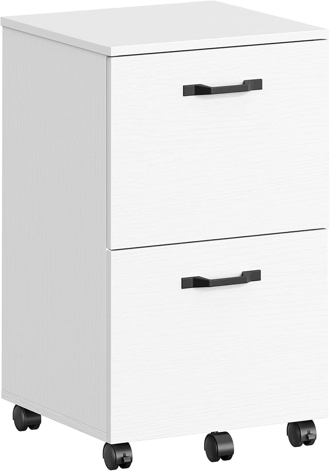 VASAGLE 2-Drawer File Cabinet, Small Rolling Filing Cabinet - Image 7