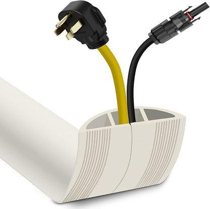 Floor Cord Cover 10FT Cord Covers by JAHOMFAI