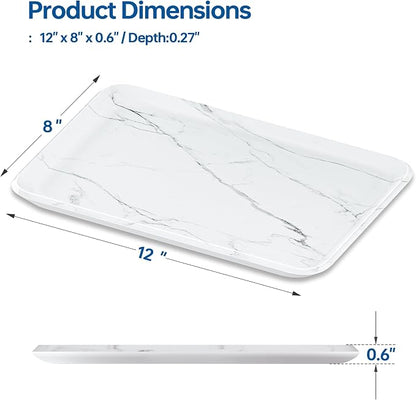 Vanity Decorative Tray, Bathroom & Countertop Organizer - Image 3