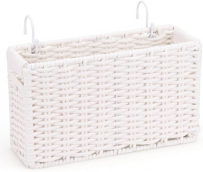 Cotton Rope Woven Bedside Caddy by Welcometobuy