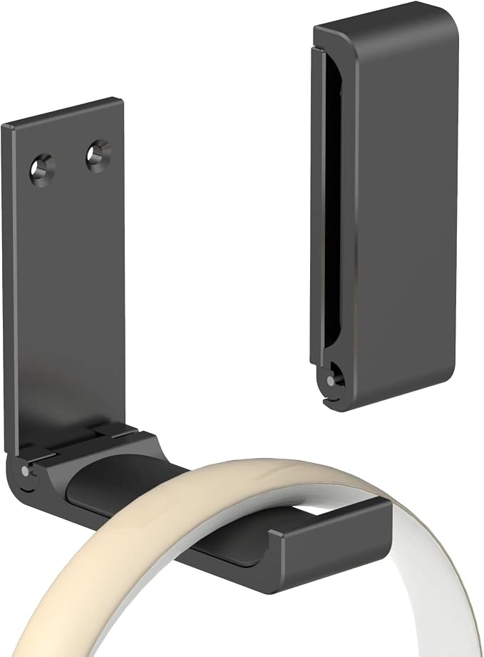 Headphone Stand Hanger, Headset Holder Mount, Aluminum Hook by Yocice