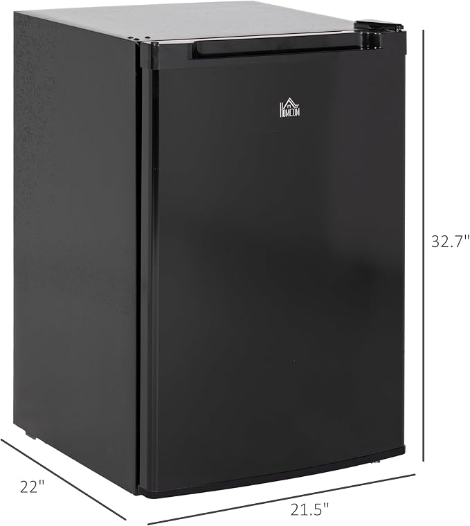 HOMCOM Mini Freezer Countertop, 3 Cu.Ft Compact Upright Freezer - Image 7