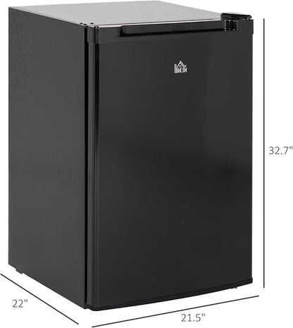 HOMCOM Mini Freezer Countertop, 3 Cu.Ft Compact Upright Freezer - Image 7
