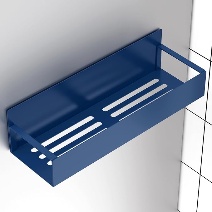 Metal Magnetic Spice Rack for Refrigerator Royal Blue, 4 Pack | Magnetic - Image 5