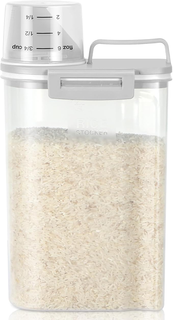 TBMax Rice Storage container 4 Lbs, Small Rice Dispenser by TBMax