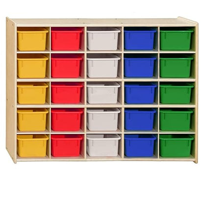 Contender 25 Cubbies Storage Cabinet by Contender