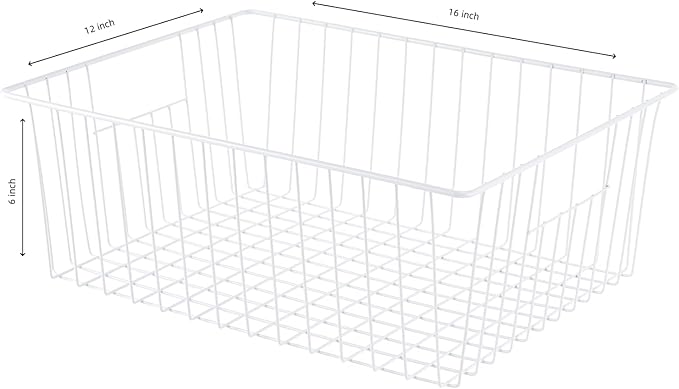 Upright Freezer Organizer Bins， Freezer Baskets - Image 3