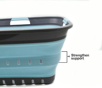 SAMMART 42L Collapsible Plastic Laundry Basket - Image 5
