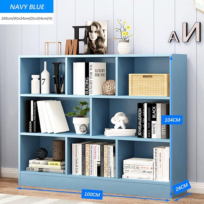 IOTXY Open Shelf Low Bookcase - Image 2