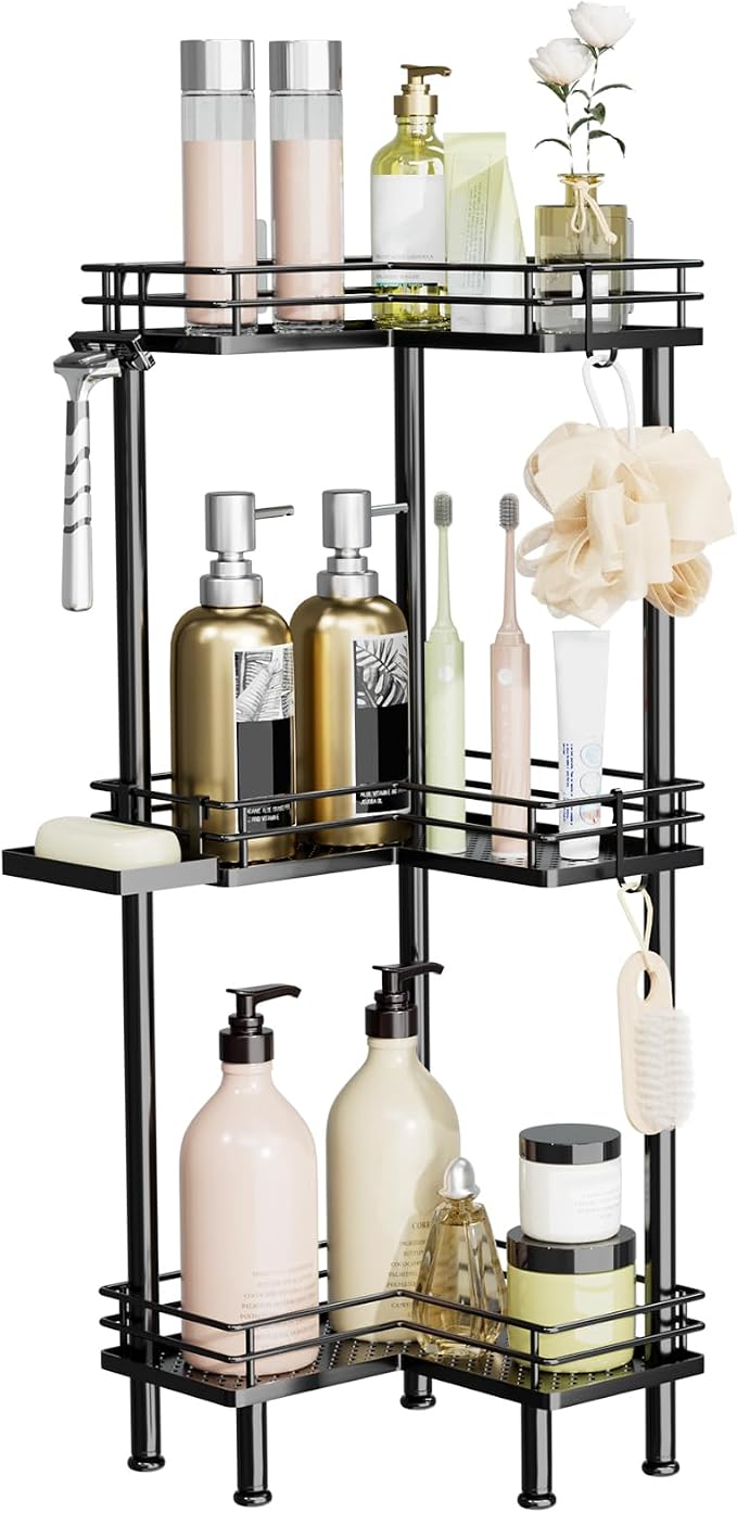 Consumest Corner Shower Caddy Standing - Image 8