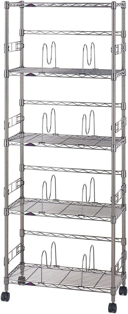 Doshisha Luminous, 23.6 inches, 5 Tiers, Cartoon Storage, Steel Rack, Glossy by Unknown