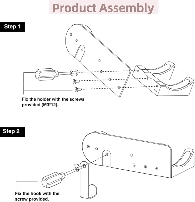 Hair Dryer Holder Wall Mounted, Hair Dryer Organizer Self Adhesive Compatible - Image 8