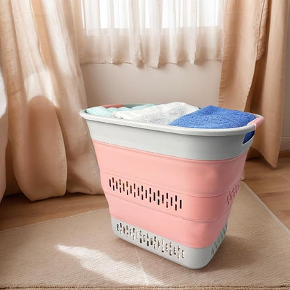 SAMMART 40L Collapsible Plastic Laundry Basket - Image 4