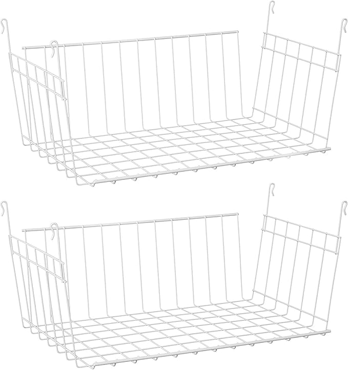ClosetMaid 17 Inch Wide Hanging Basket Wire Shelving Accessory by Unknown