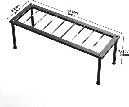 Metal Plant Stand Outdoor, 1 Tier Long Rectangle Plant Stand Indoor & Outdoor - Image 5