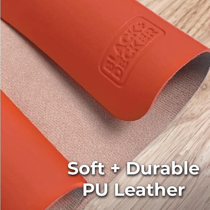 BLACK+DECKER Small Travel Desk Mat, Office Desk Pad, Computer Mat, Laptop Pad - Image 7