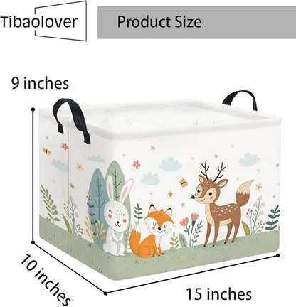 Rectangular Kids Storage Basket Baby Storage Basket - Image 6