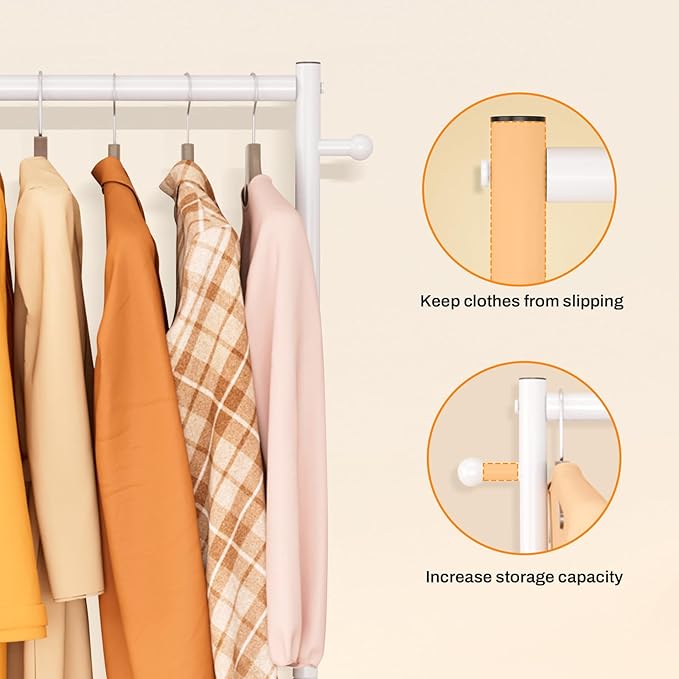 MISSLO Small Clothes Racks for Hanging Clothes Clothing Rack - Image 6
