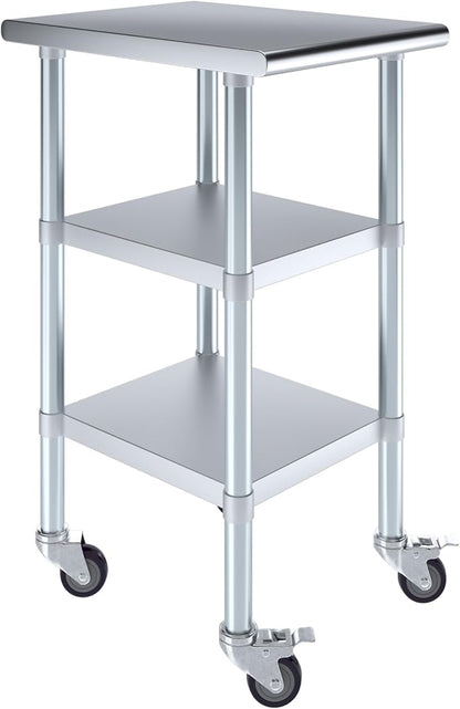 AmGood Stainless Steel Work Table by AmGood