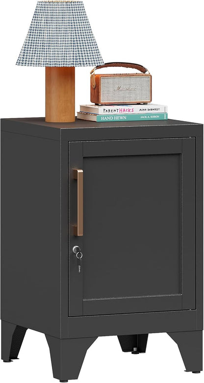 23.6" H Metal Locker Storage Cabinet, Metal Cabinets by Korolado