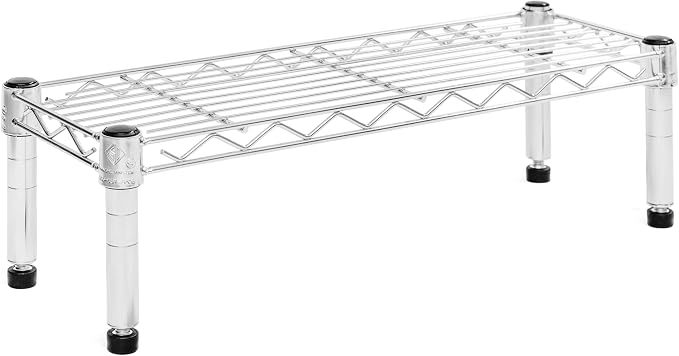 Shelving Inc. 8" d x 24" w Chrome Wire Shelving by ShelvingInc