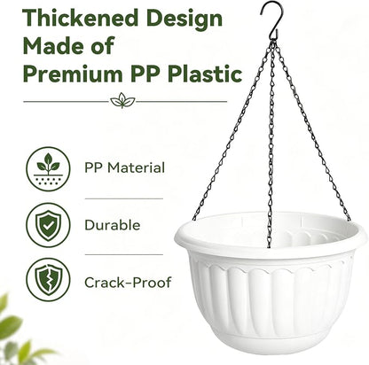 YIKUSH 12 Inch Hanging Planters - Image 5