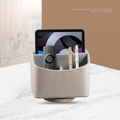 Remote Control Holder, Swivel Desk Organizer and Decorations - Image 5
