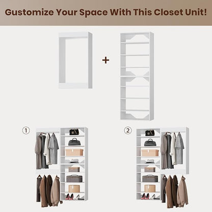 ROOMTEC Modular Closet System, Wooden Tower - Image 6