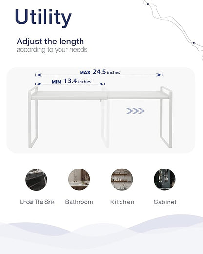 Nxconsu Expandable Cabinet Shelf Organizer Riser - Image 5