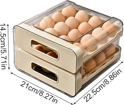Egg Holder for Counter | Large Drawer Type Storage Box - Image 4